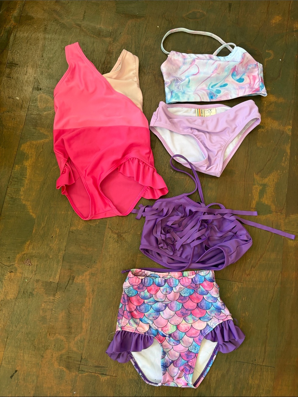 Kids Pink & Purple Swim Set - Assorted Styles